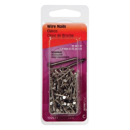 Homecare Products 0.87 x 17 in. Stainless Nail HO3304335